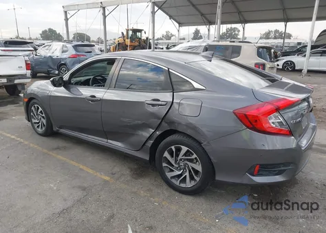 2018 Honda Civic Ex from USA, damaged, VIN 2HGFC2F70JH578129